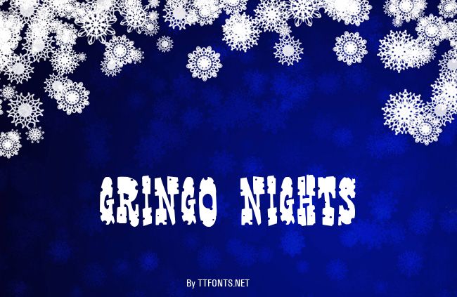 Gringo Nights example